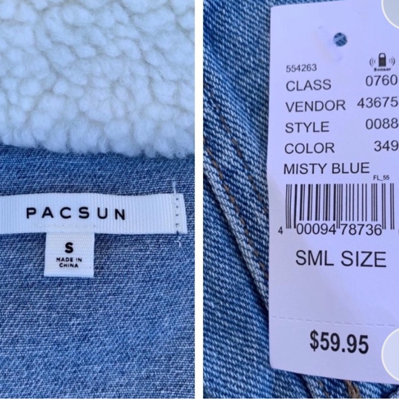 PACSUN Denim Jacket - Picture 4 of 8